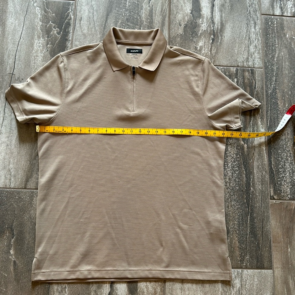 Alfani  stretch knit men’s golf shirt